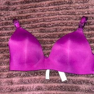 Victoria Secret Purple Light Push-Up Perfect Shape Bra - 34C -NWT